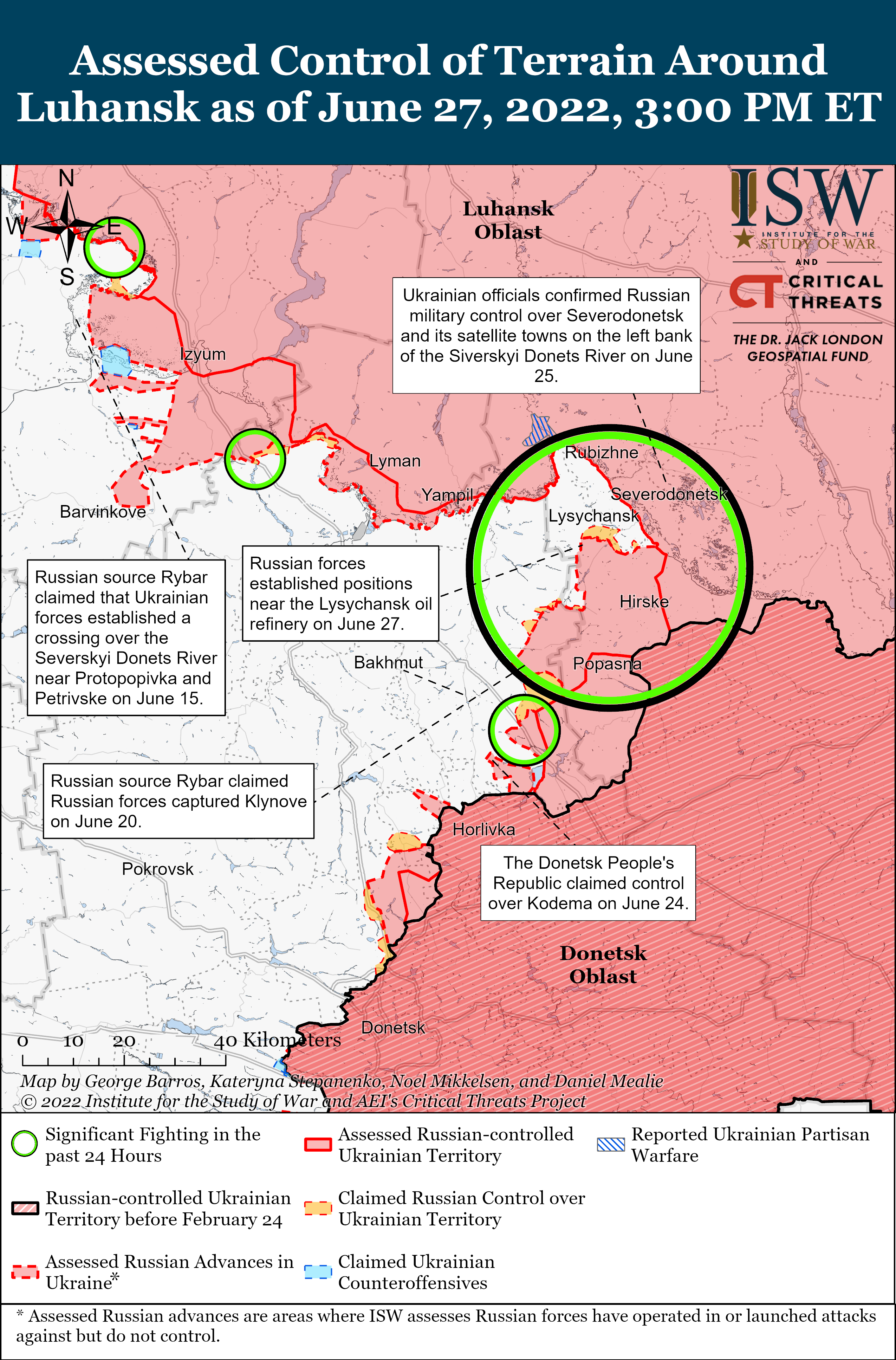 Луганская, война
